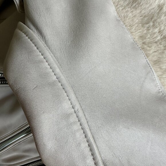 ALLSAINTS Balfern Leather Biker Jacket - Picture 2 of 4